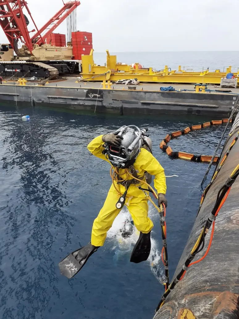 Cambio de Monoboya 42” Coveñas, Colombia