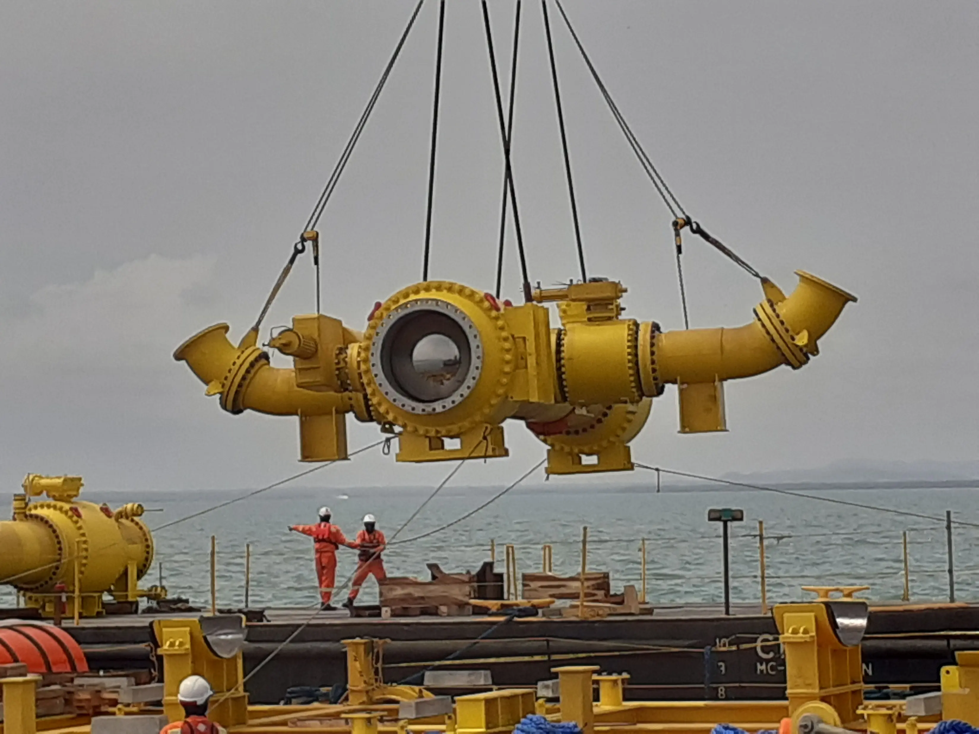 Cambio de Monoboya 42” Coveñas, Colombia