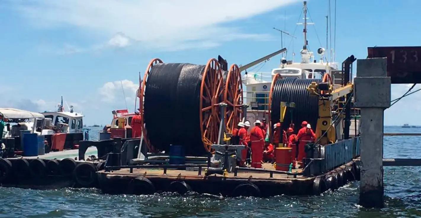 Instalación tubería flexible 2" y 4" - Vista 2